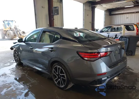 2025 Nissan Sentra Sr from USA, damaged, VIN 3N1AB8DV2SY220786